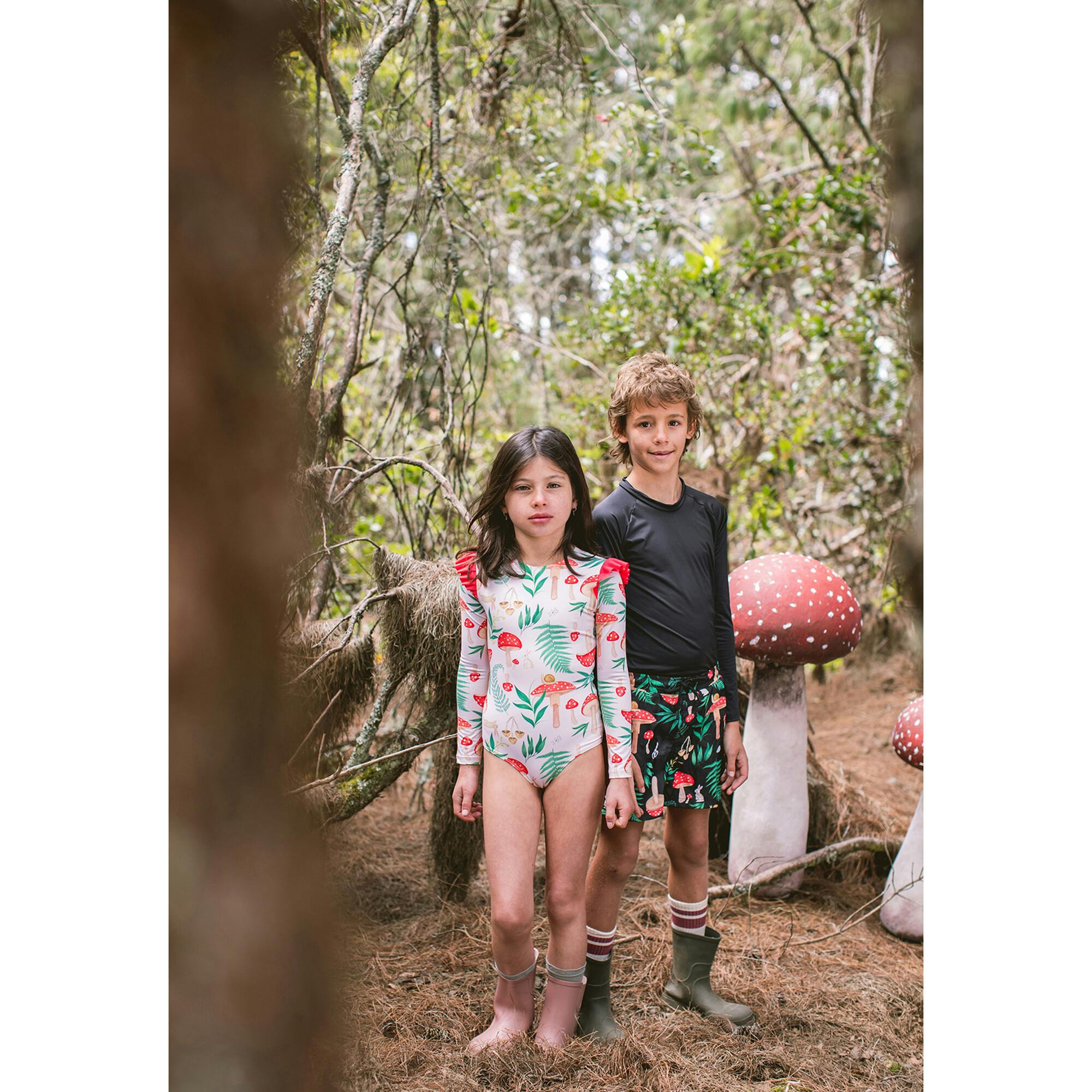 EL BOSQUE DE ALBEART NEGRO - SWIMSHORTS