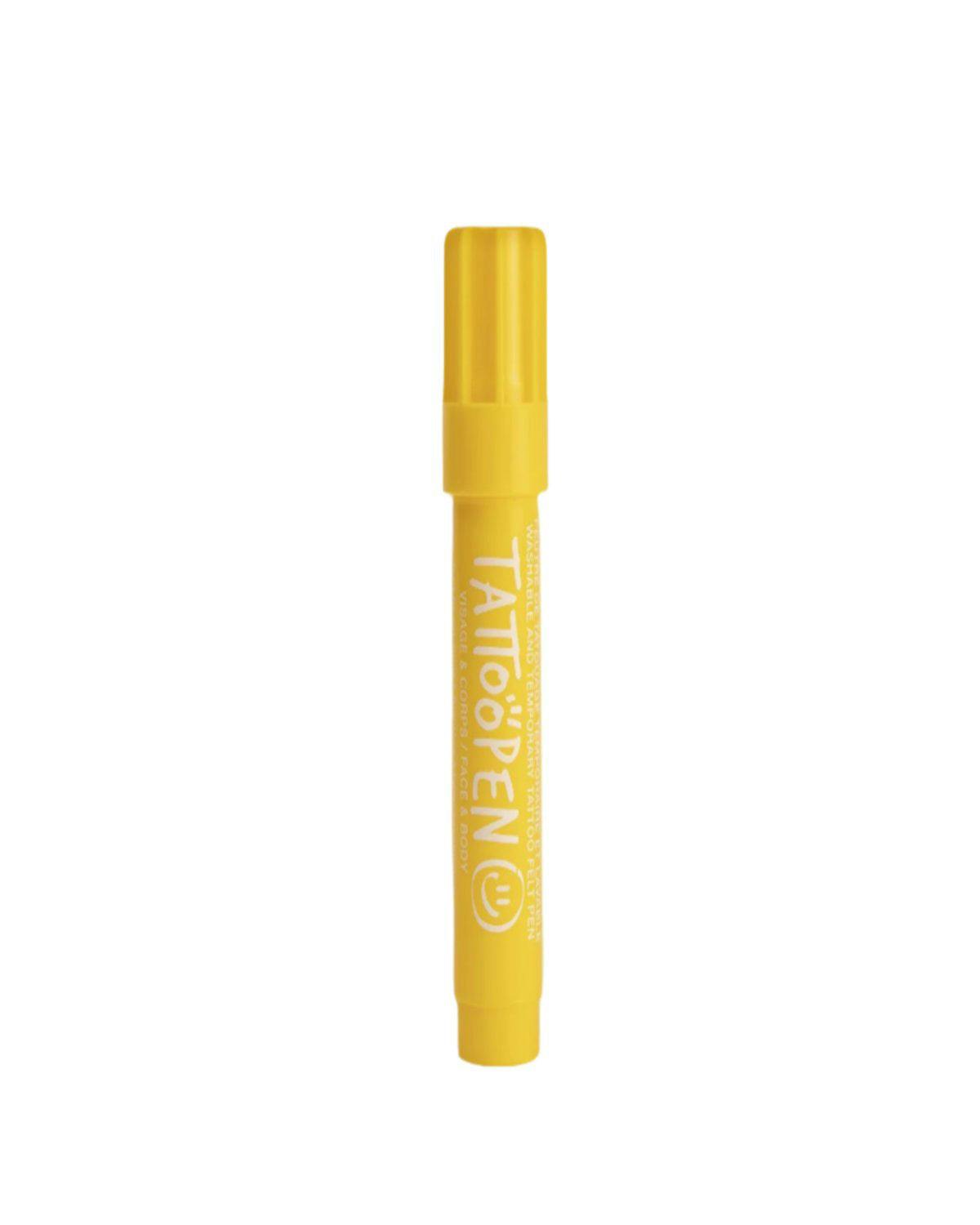 Tattoo Pen for Kids Yellow