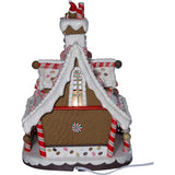 12-Inch Lighted Christmas Gingerbread House