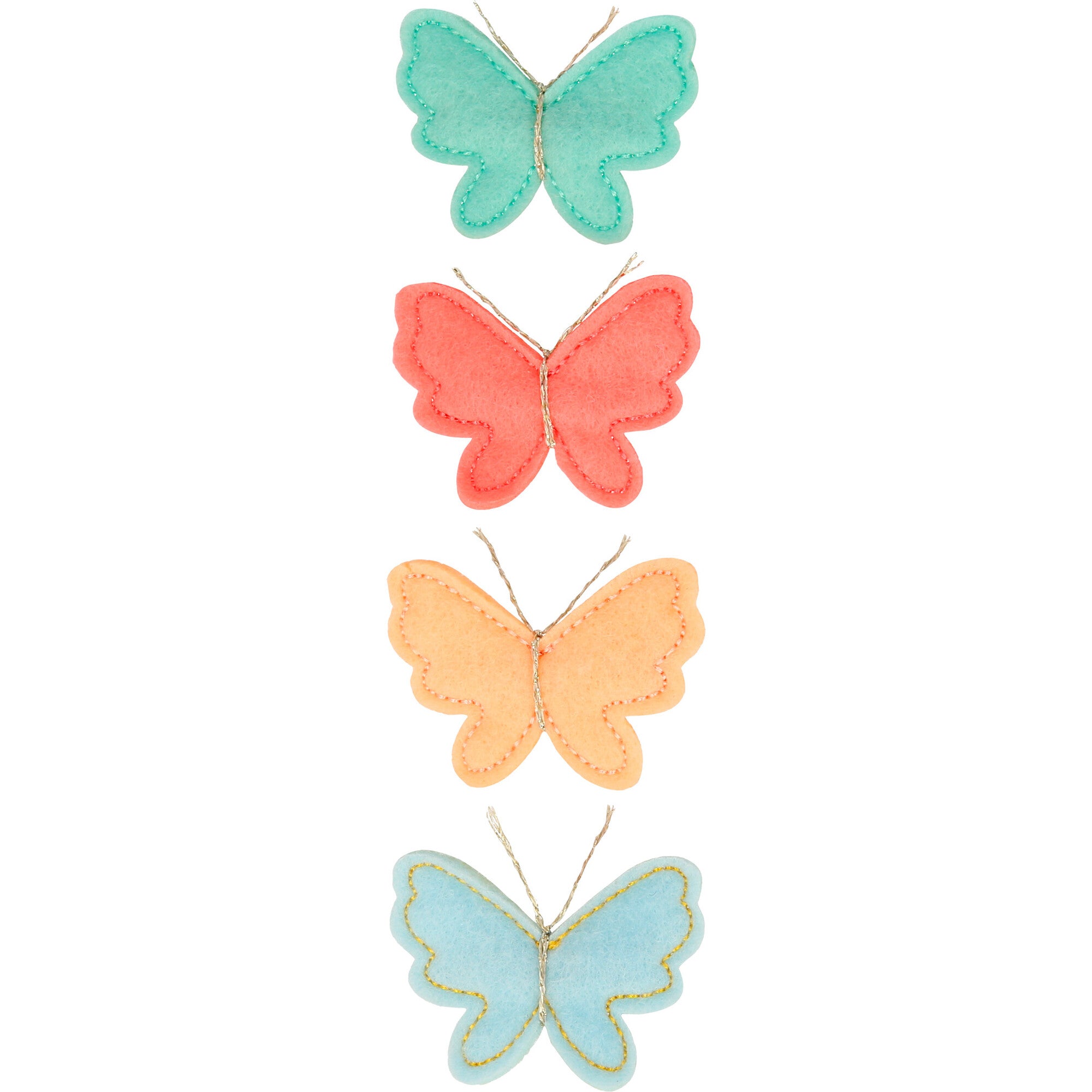 & Felt Hair Clips