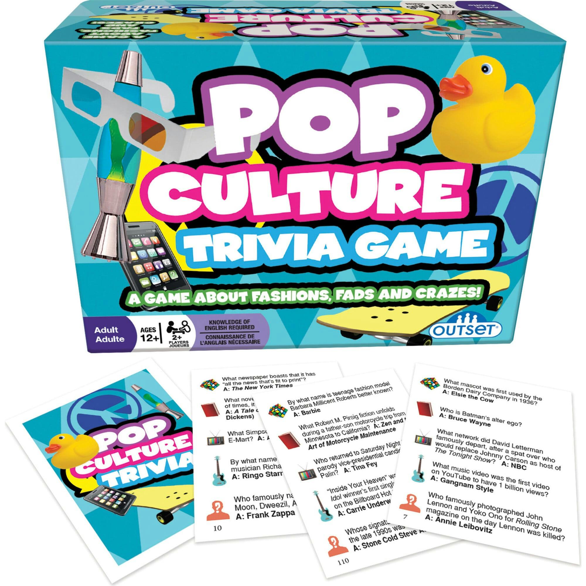 Pop Culture Trivia Family Game