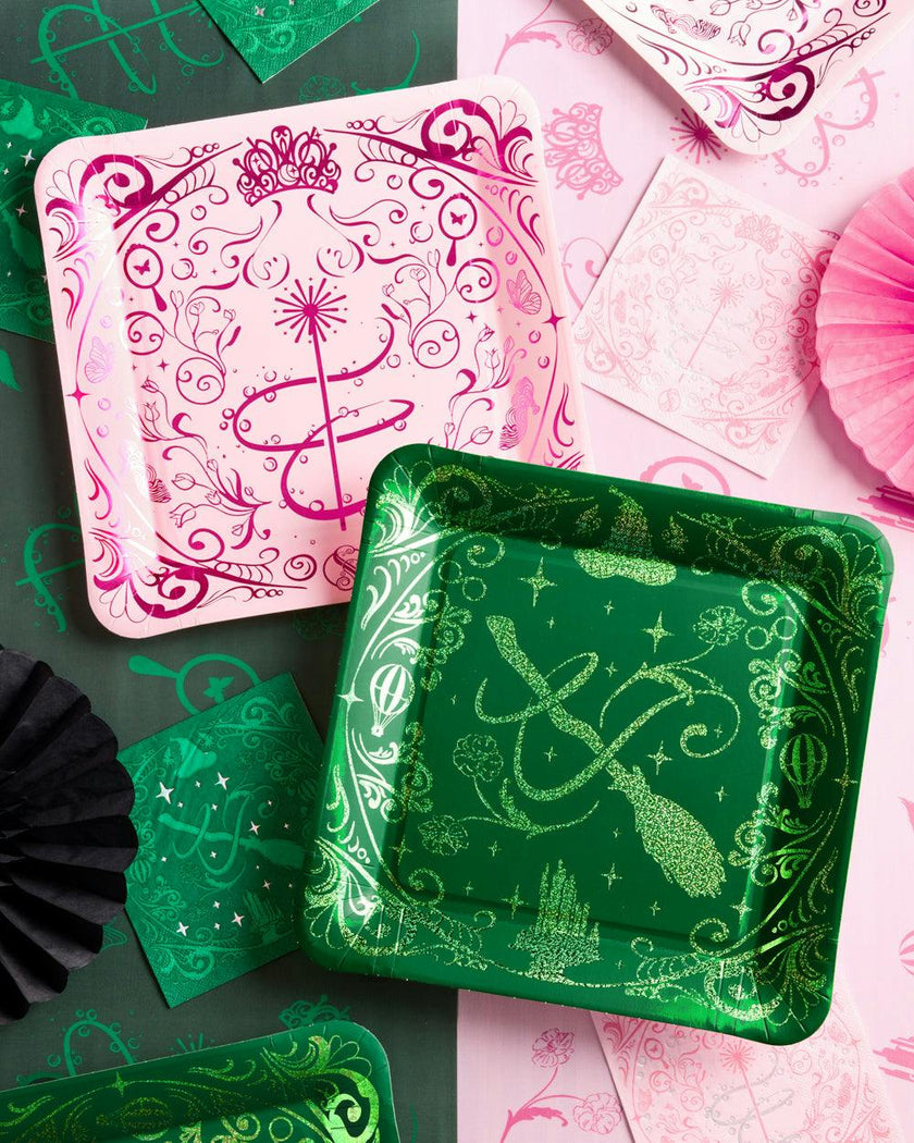 Emerald City Plates - 24 paper plates