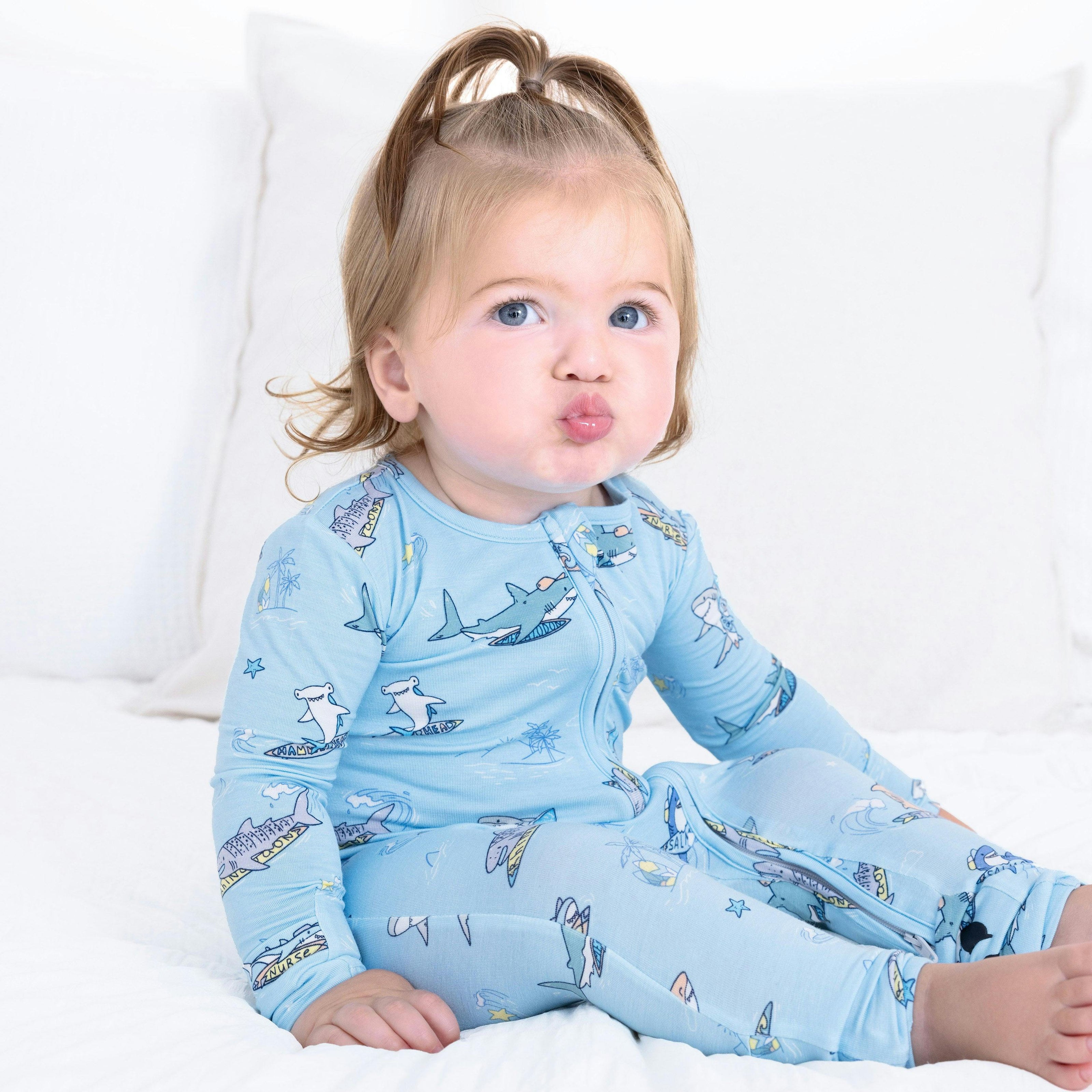 School Bamboo Convertible Footie