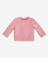 Reversible Quilted Jacket, Burgundy Coneflower Floral