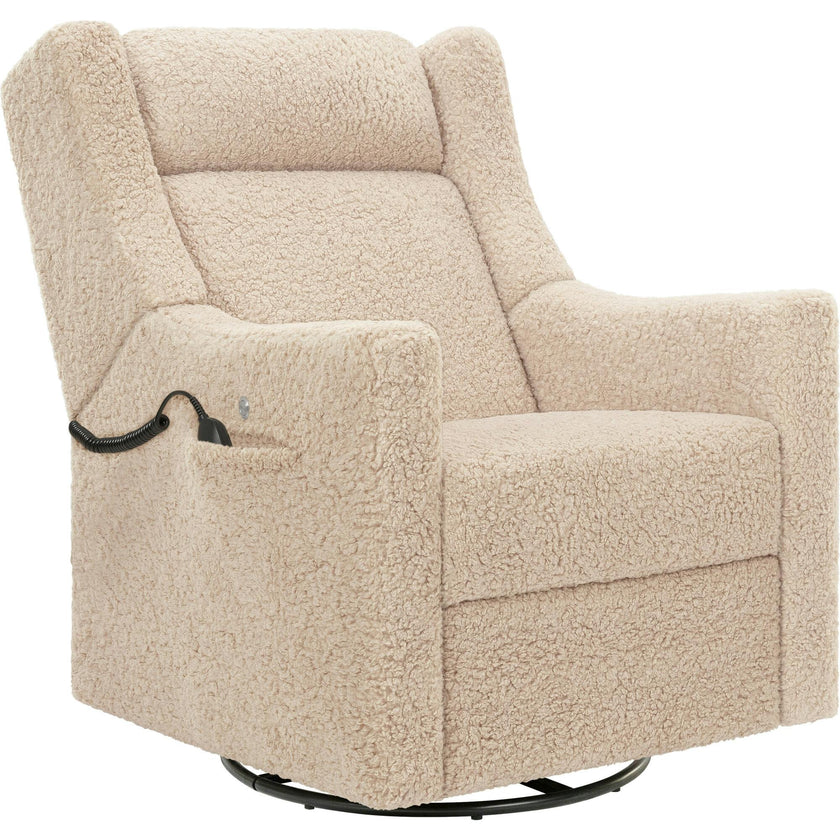 Kiwi Deluxe Power Recliner and Swivel Glider with Heat and Massage