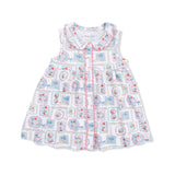 Julep's Floral Patchwork - Jill Dress with Bloomer & Knot Headband Set