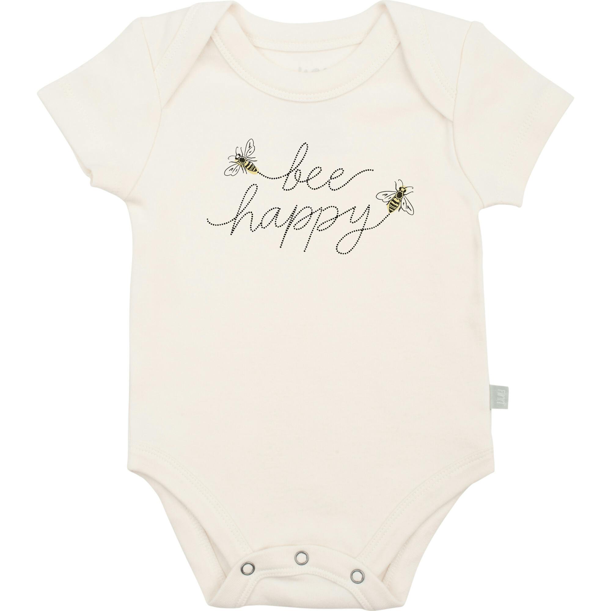 graphic bodysuit | bee happy