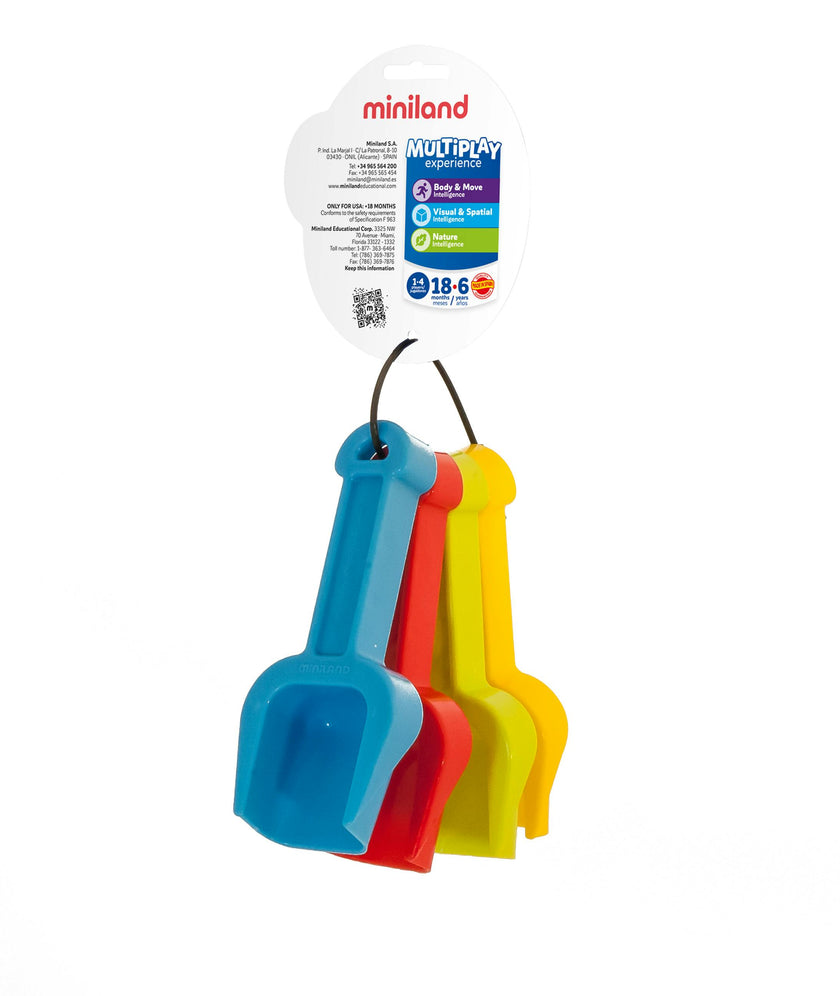 4 Baby Shovels Set