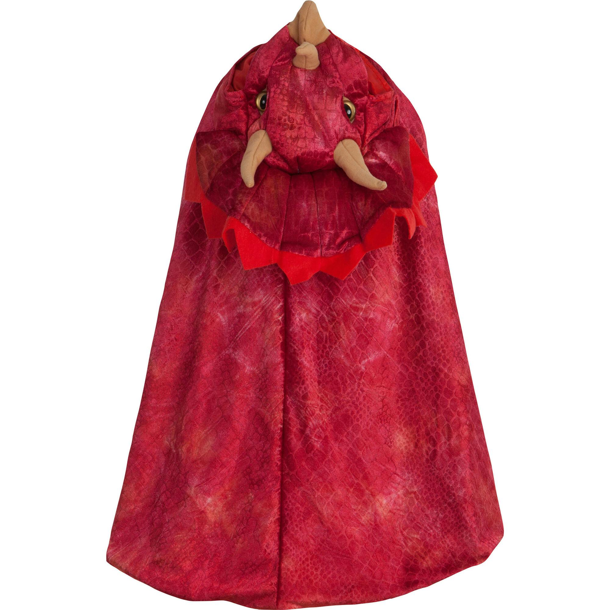Triceratops Hooded Cape Size 4-5