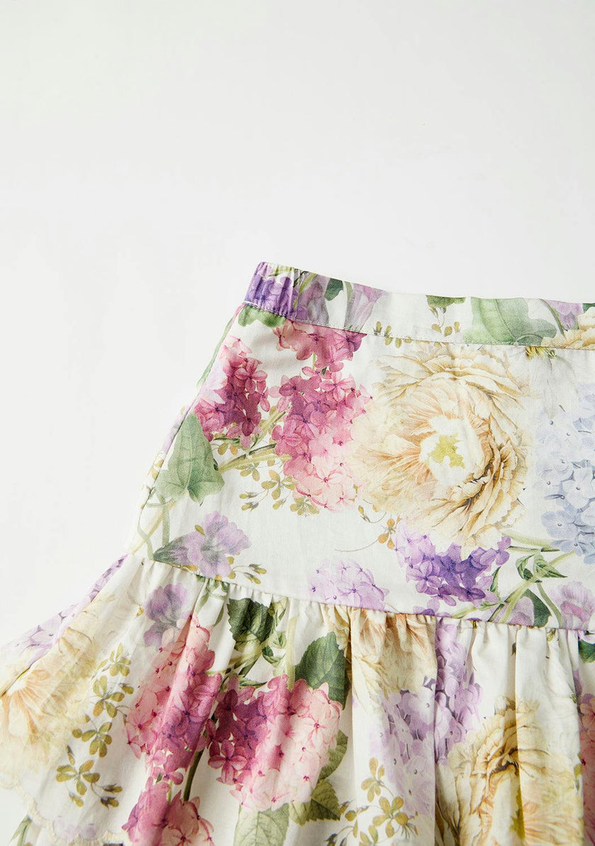 Seraphina Cotton Mini Skirt