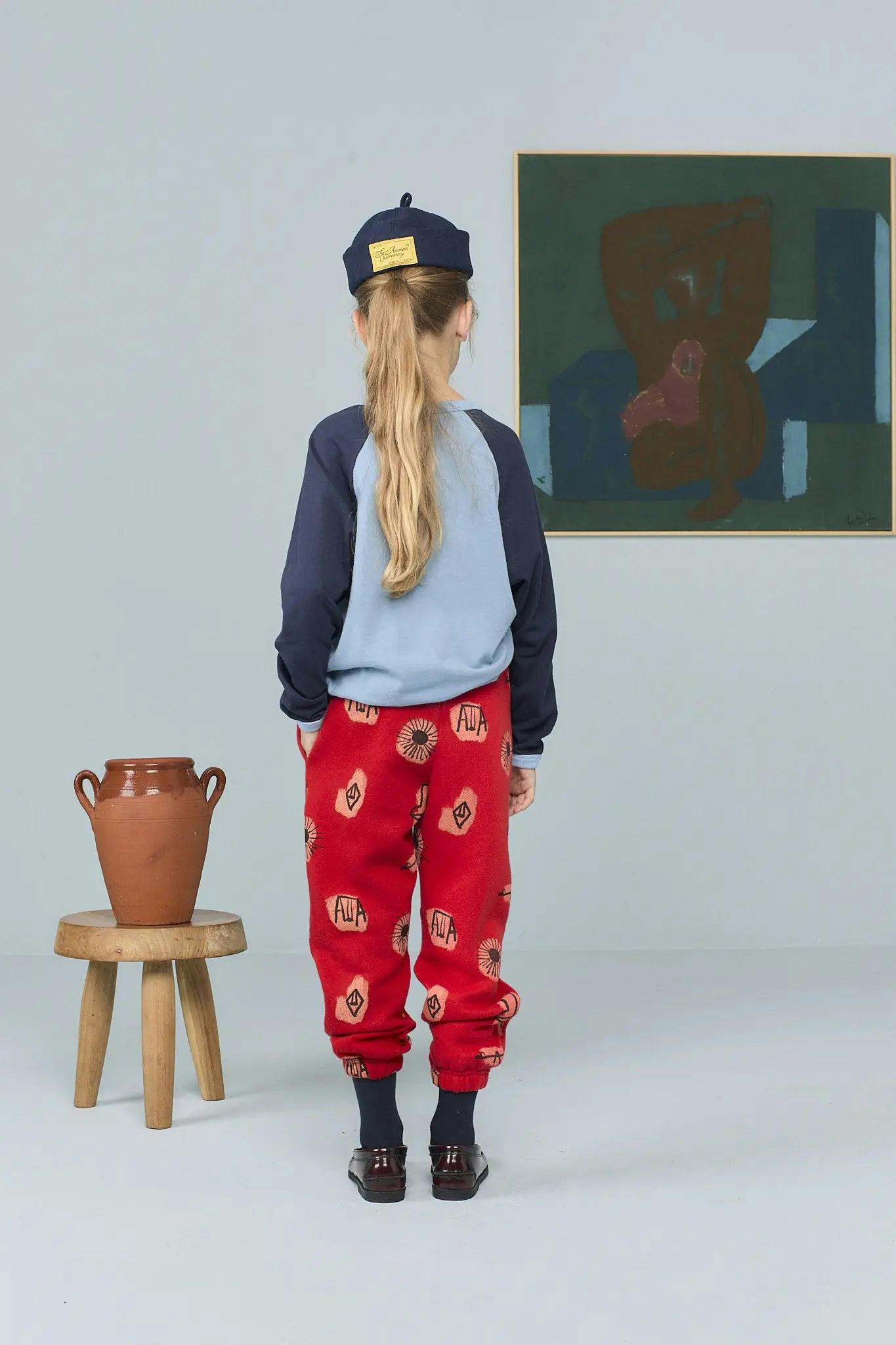 Dusty Blue Anteater Long Sleeve T-shirt