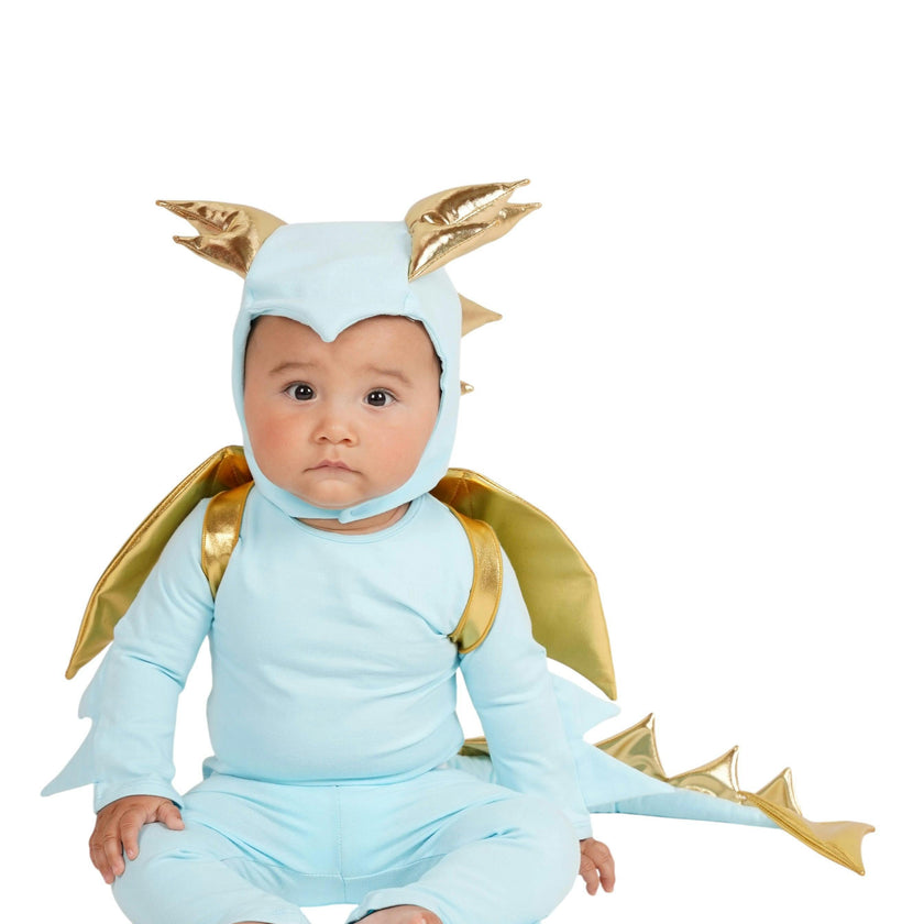 Sky Blue Dragon Costume