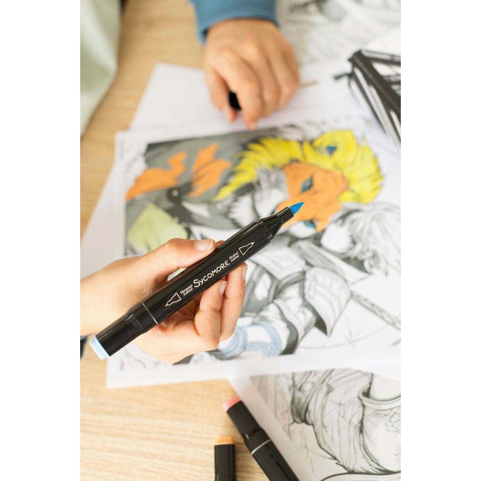 Manga - Layout And Markers Warrior Heroes - 10y+