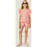 Mipounet SS26 Colette, Short Coral Pink