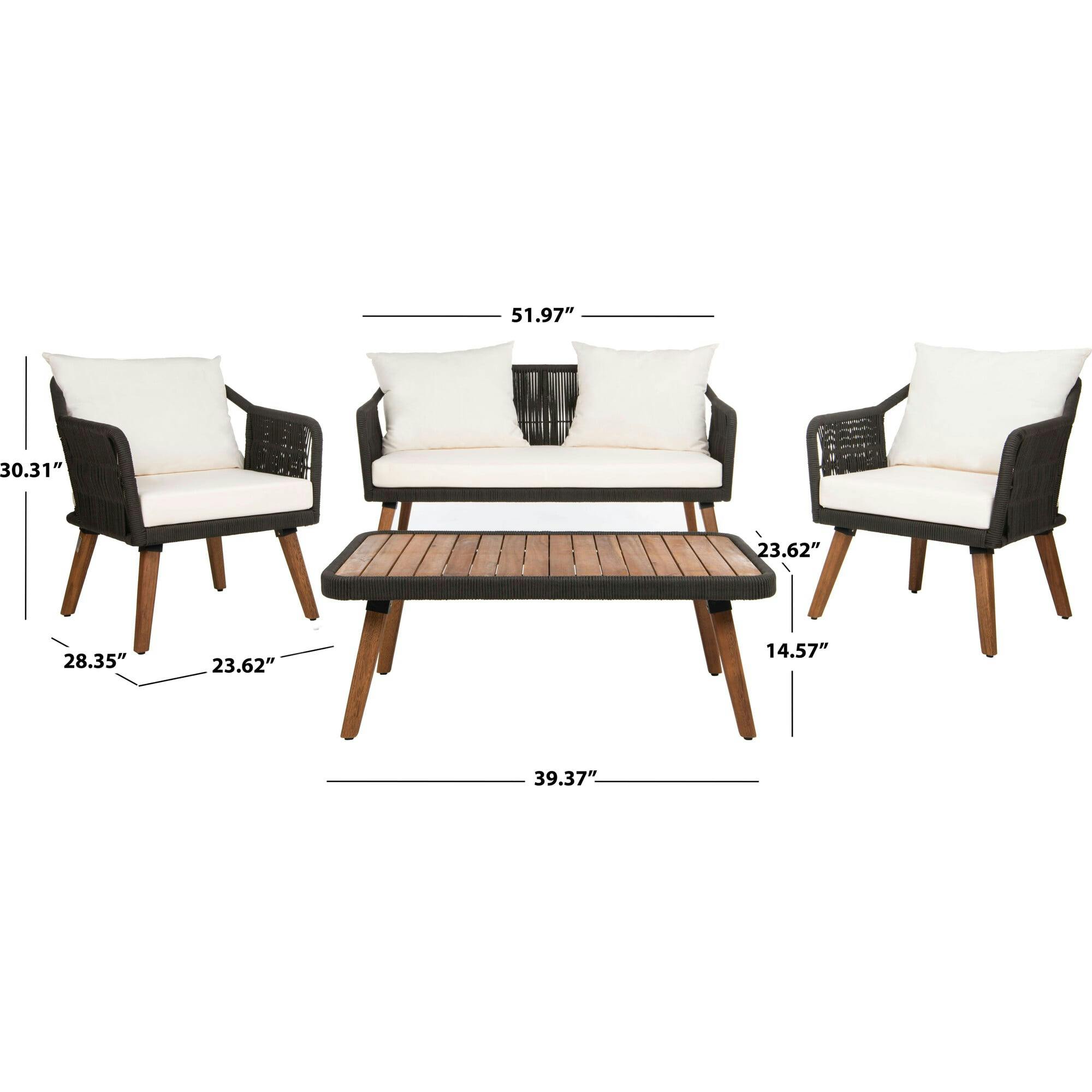 Raldin Rope 4-Piece Outdoor Living Set