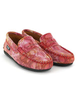 Penny 032 Walker Moccasins, Pink Printed Leather