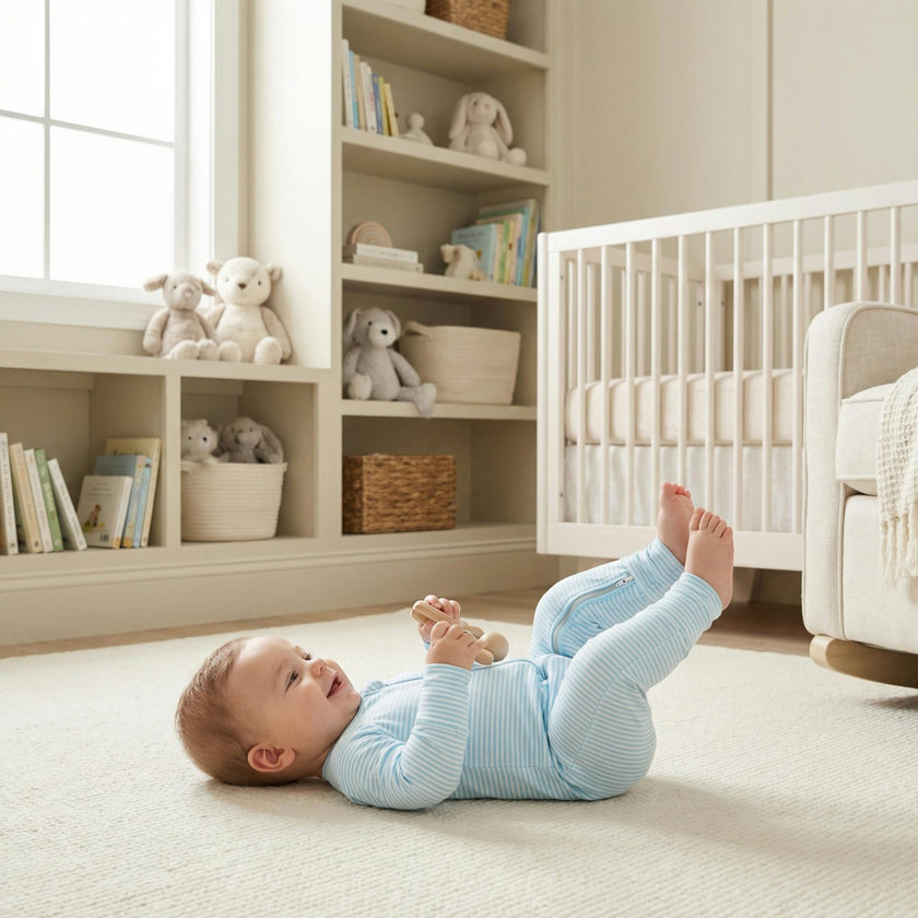 Seaside Stripe Bamboo Sleeper