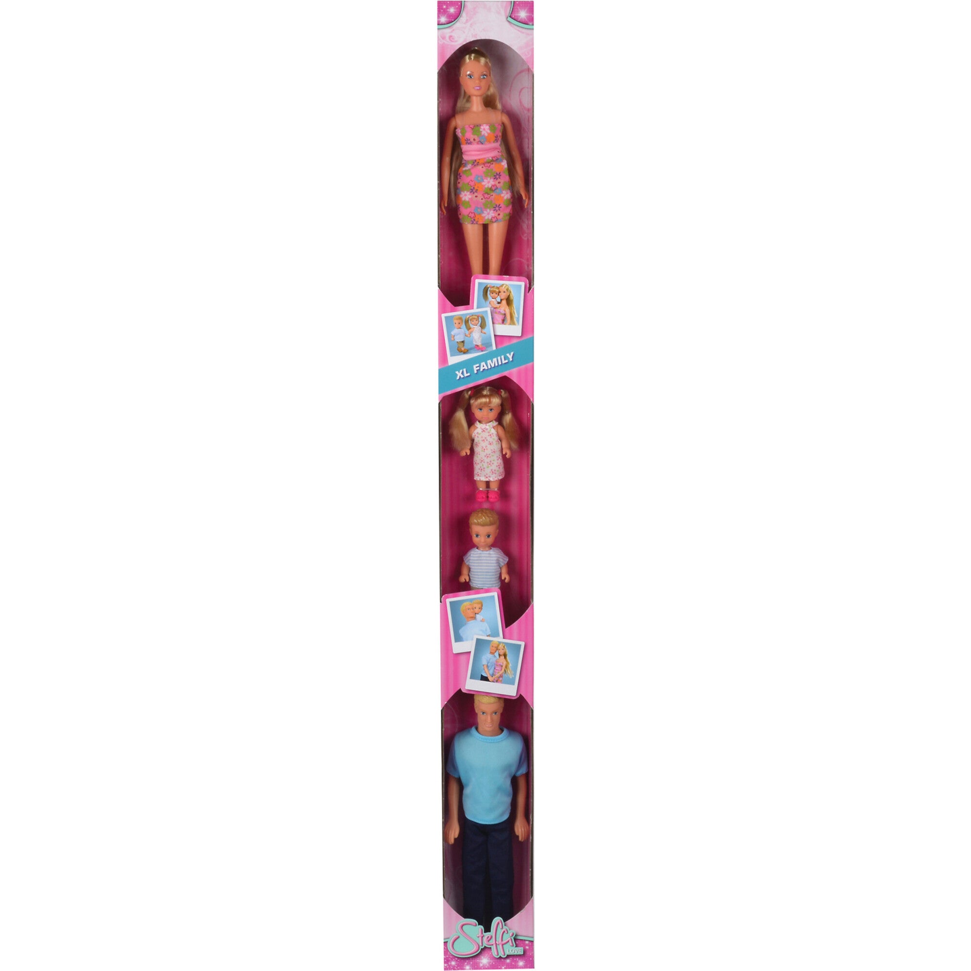 Simba Toys - Steffi Love Family Box of 4 Dolls Playset