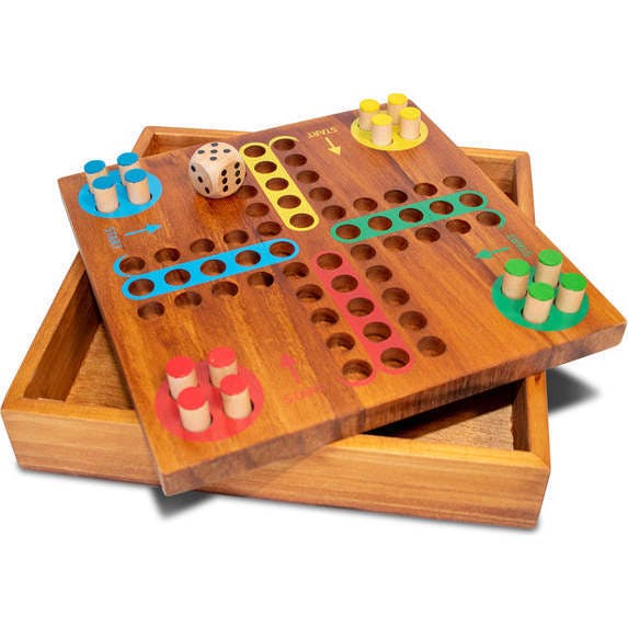 BrainCandy Wooden Pachisi