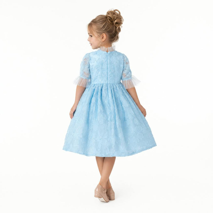 Sky Petal Music Box Dress