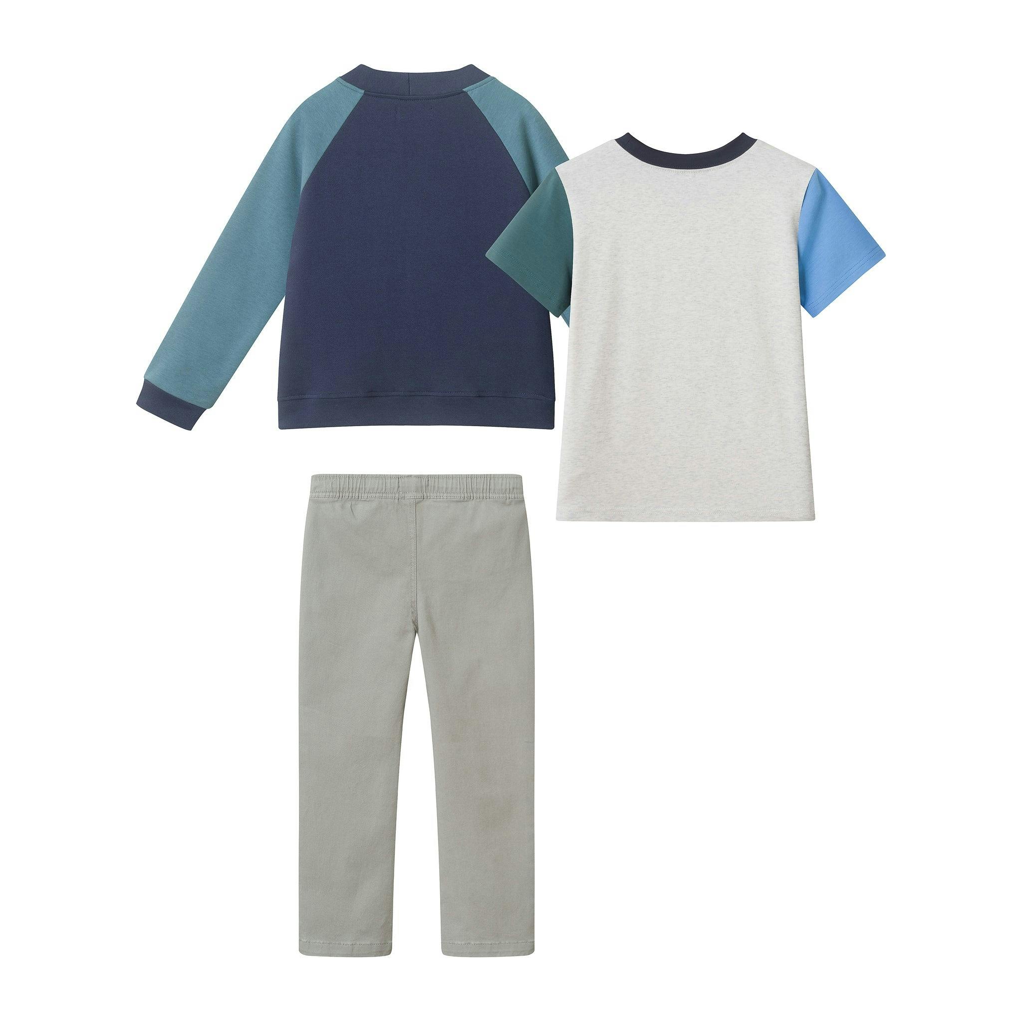 Cardigan & Tee Set | Soccer Wolf