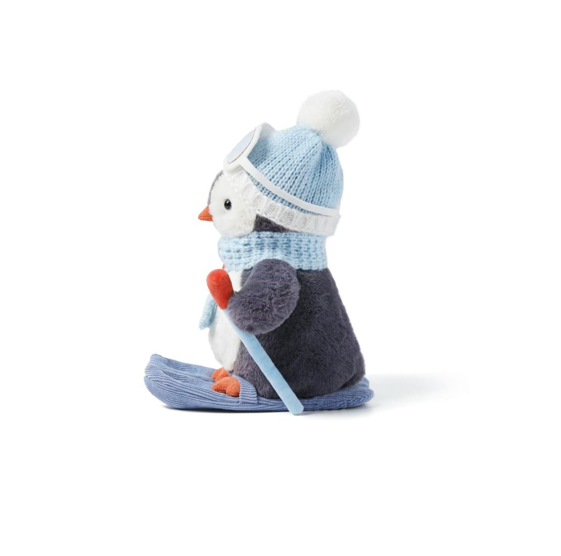 McHugs Skiing Glacier Penguin Winter Weighted Plush 25cm