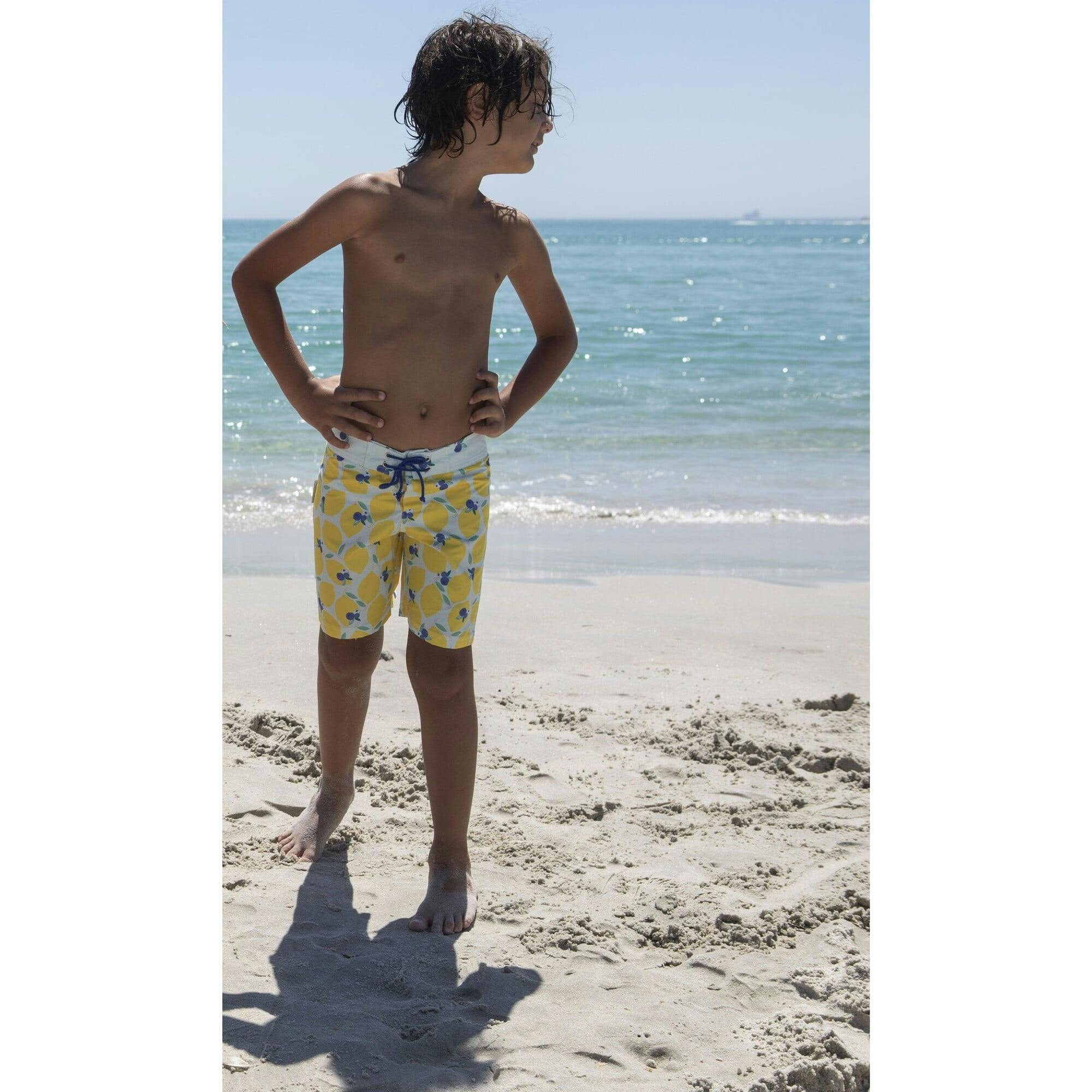 Lemonberry surfer swim shorts
