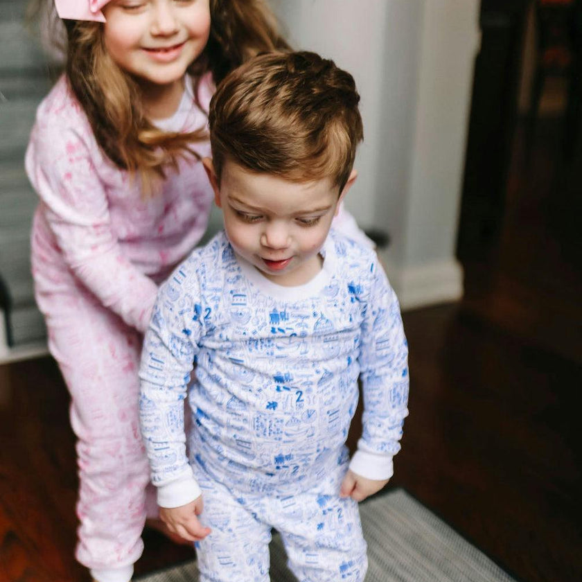 Chicago Two Piece Kids Pajamas