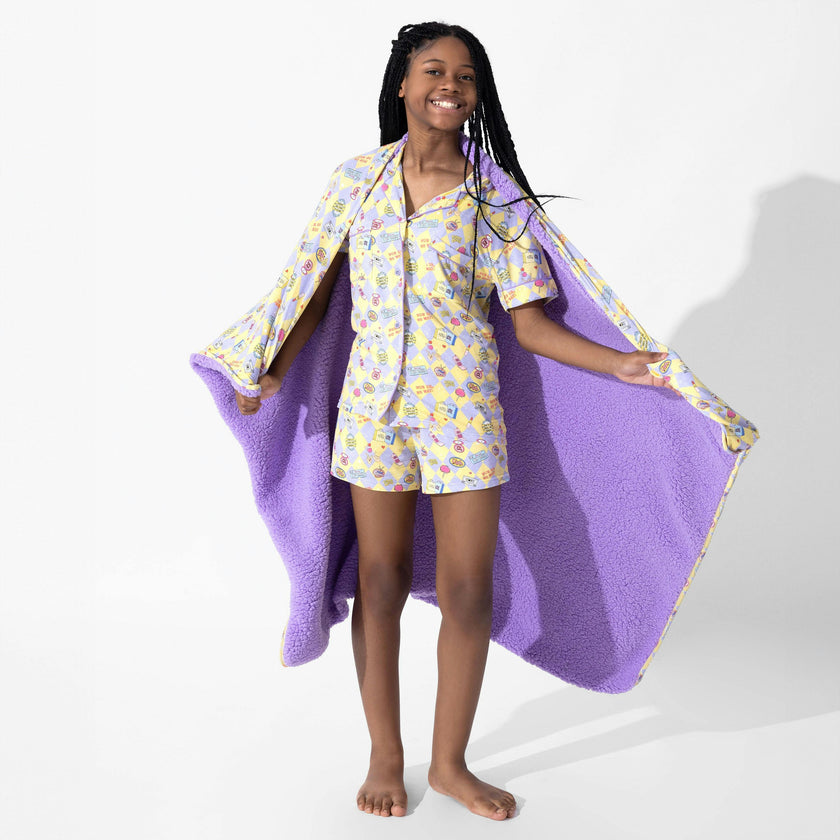 Clueless As If! Bamboo Sherpa Blanket