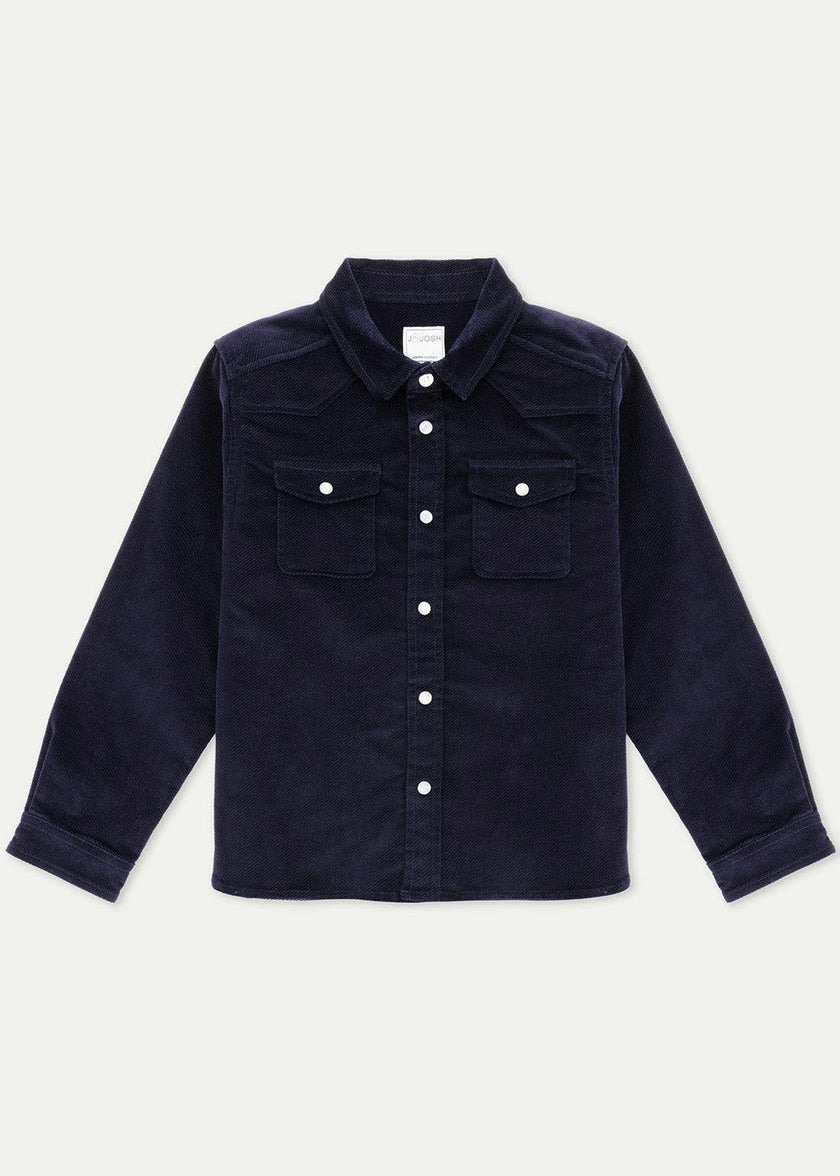The Navy Corduroy Shirt