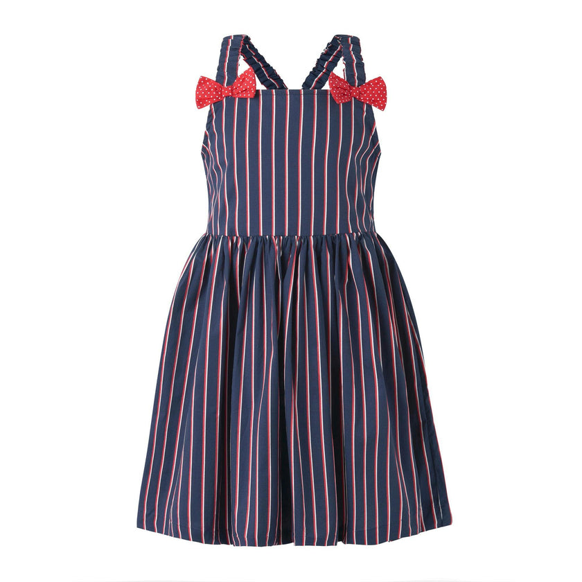 Navy Stripe Sundress