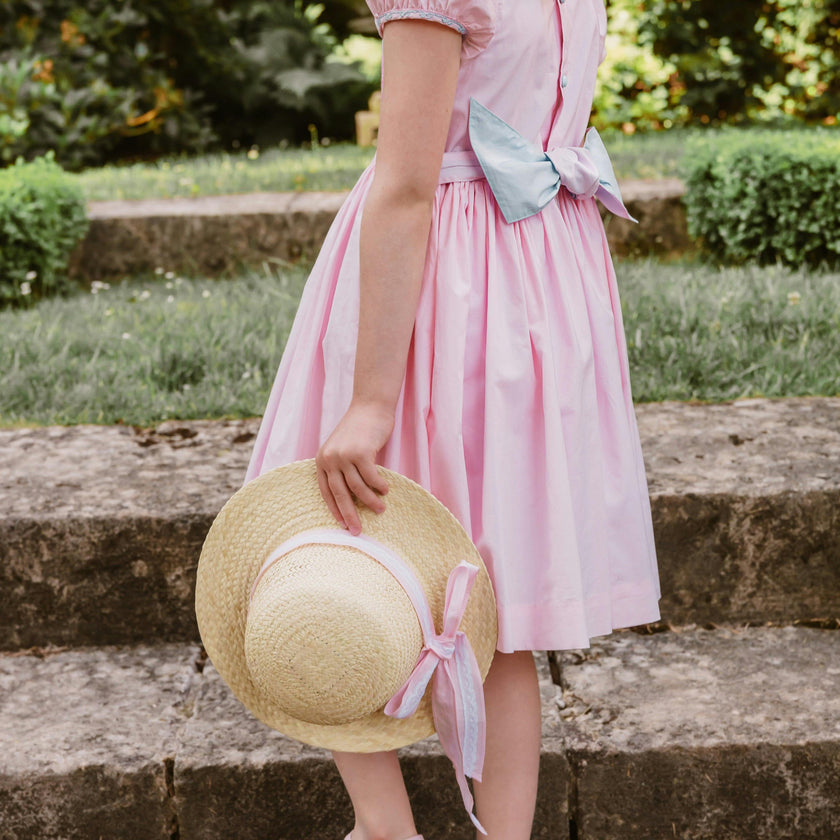 Princess Charlotte Heirloom Pink Smocked Dress
