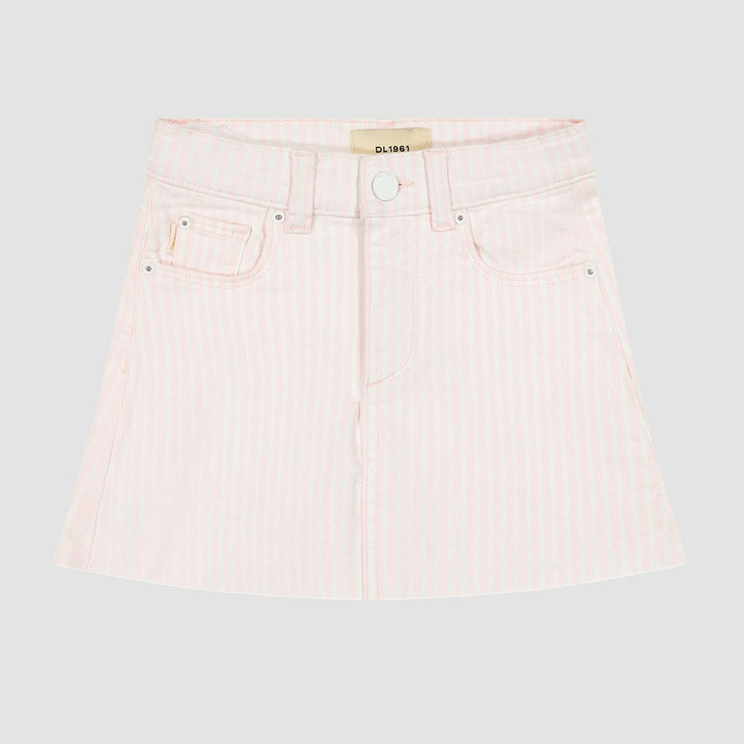 Jenny Mini Skirt | Pink Stripe