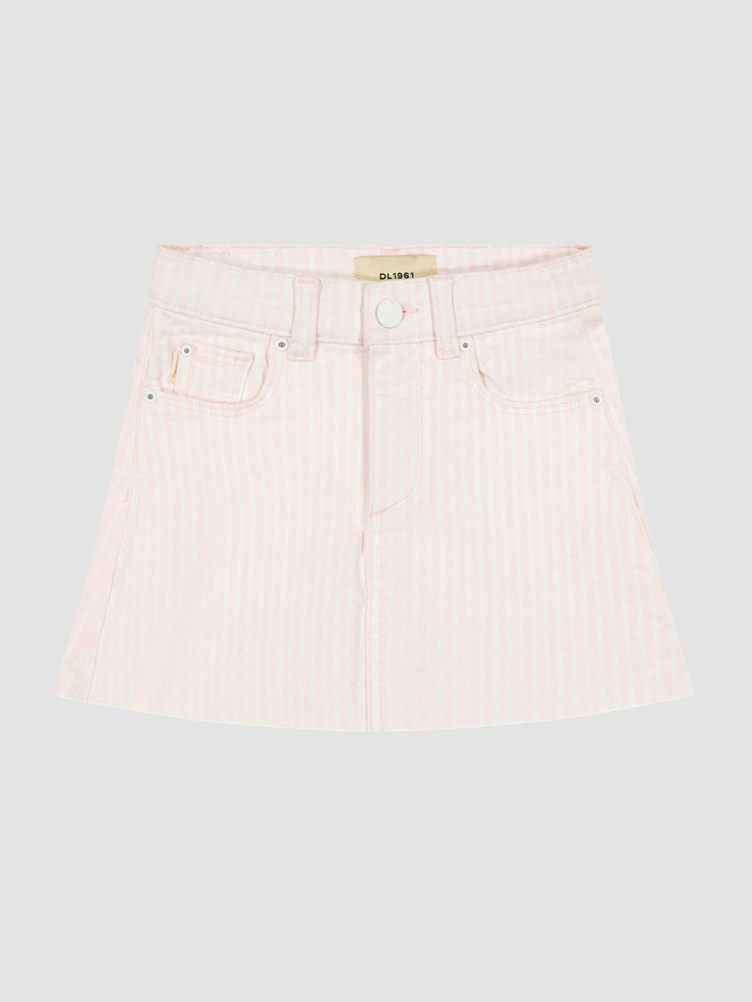 Jenny Mini Skirt | Pink Stripe