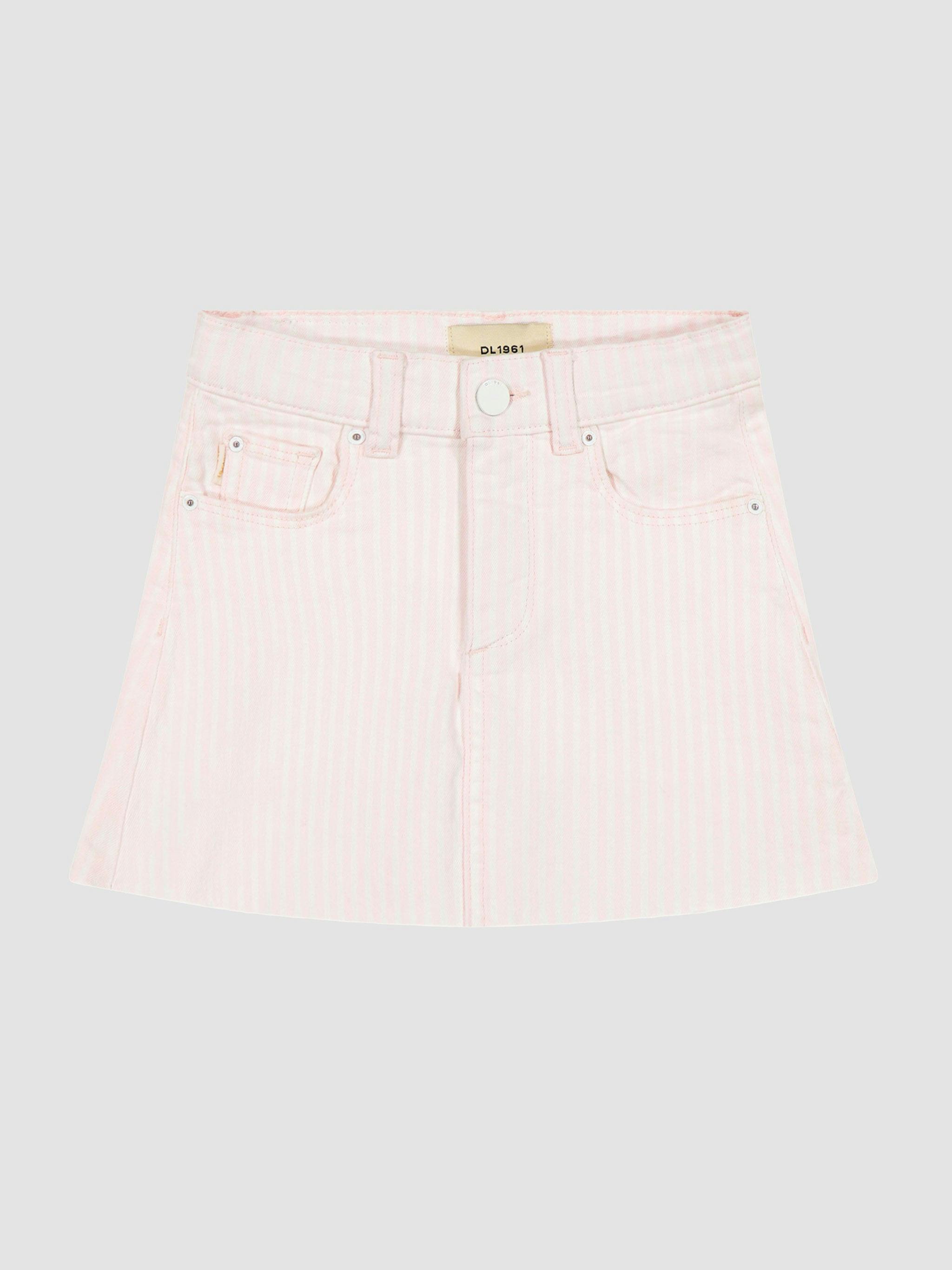 Jenny Mini Skirt | Pink Stripe