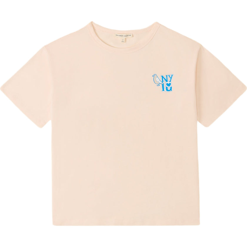 Organic Weekend Tee, Pink