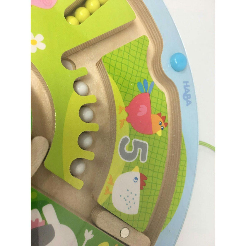 Number Maze Magnetic Game