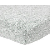 Cotton Muslin Crib Sheet - Green Seed