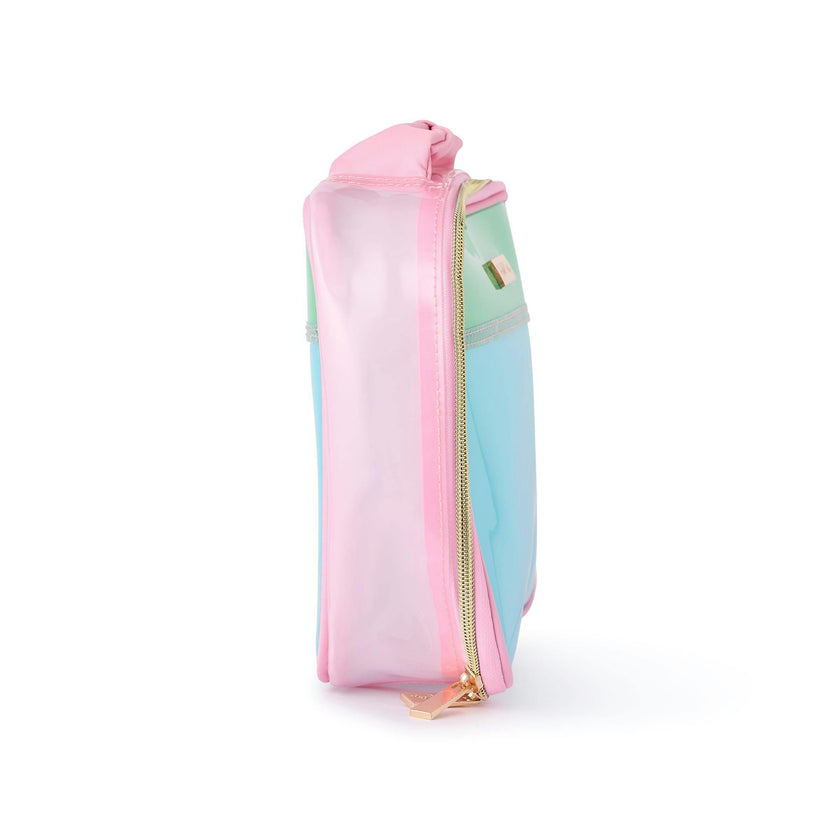 Colorblock Multicolor Insulated Lunchbox