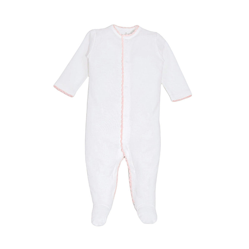 Pima Baby Pajama Baby Rose