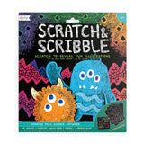 Monster Pals Scratch and Scribble Scratch Art Kit
