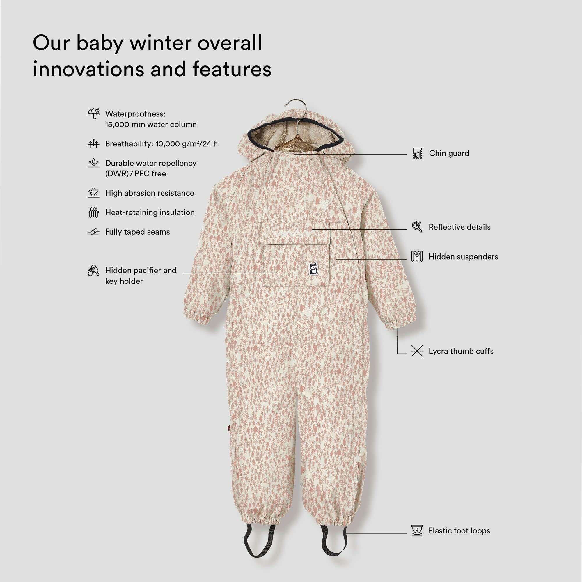 Zack baby winter overall 