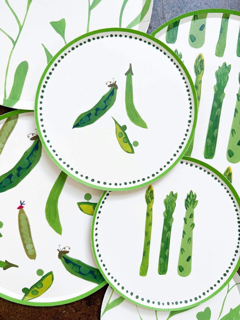 Sweet Pea Appetizer Plate Set - Sprout