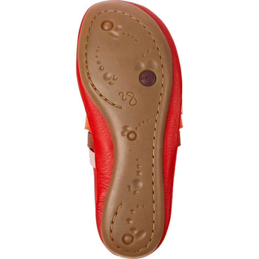 Kids Right Ballerina Flats, Red