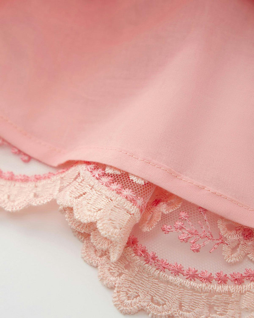 Julia Embroidered Mini Dress