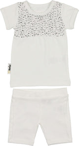 Boys Speckled Smocked Top & Short Set