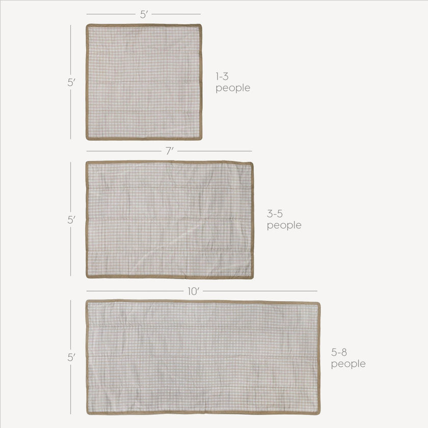 Outdoor Blanket - Tropical Leaf