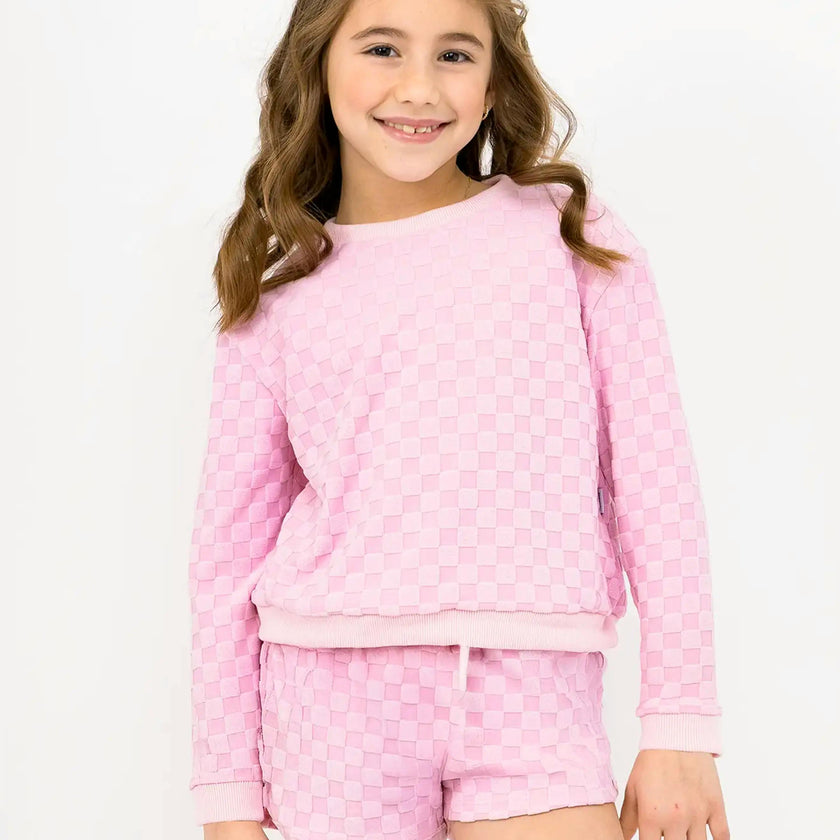 Marli Terry Sweatshirt - Pink