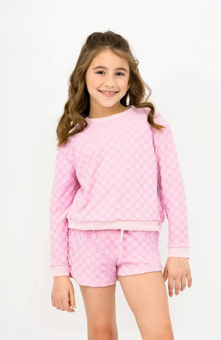 Marli Terry Sweatshirt - Pink