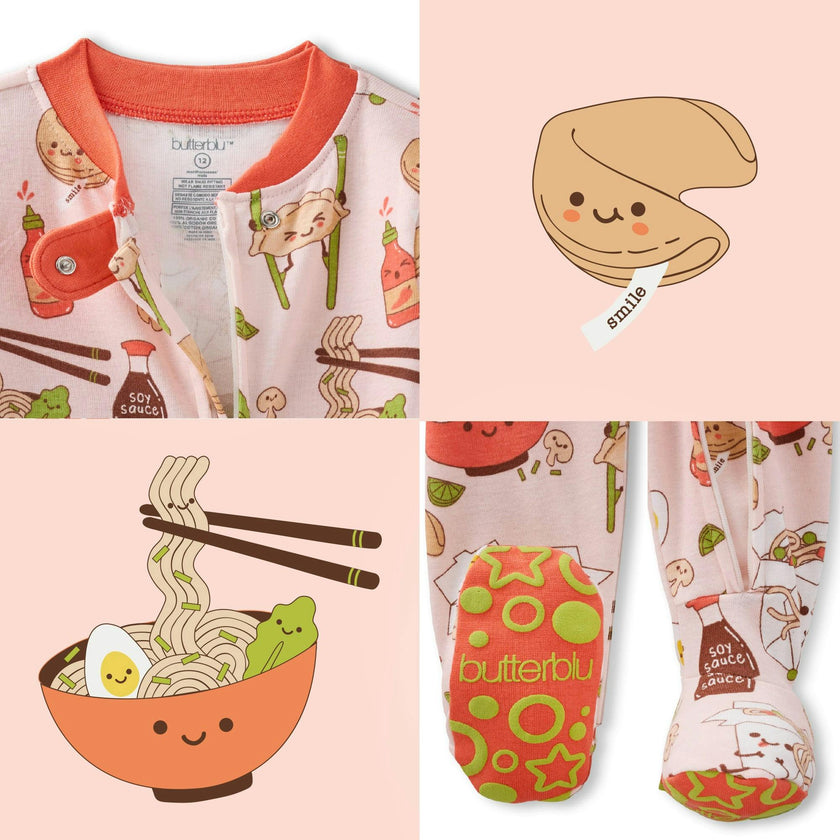 CRUZ Snug Fit Footed Sleeper